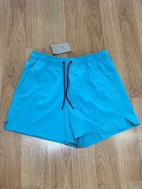 Nike Unlimited Dri-Fit 5" Training Shorts Teal Men’s Size Medium